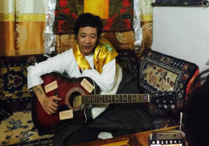 Tibetan singer