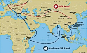 Cina one belt one road