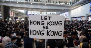 Hong Kong protesta